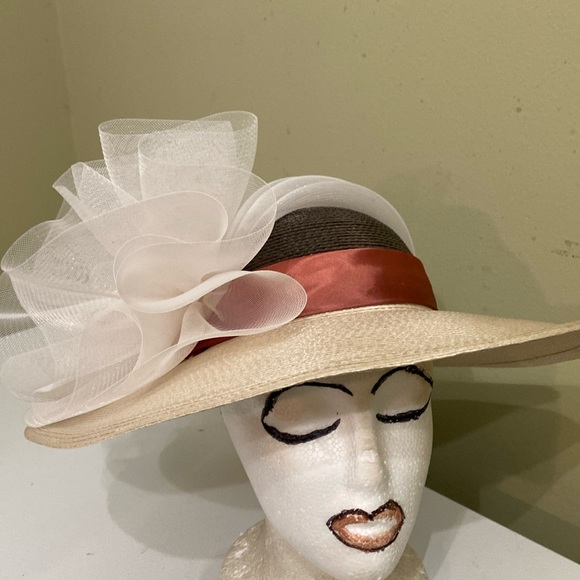 Beautiful Church Dress Hat by Jody g for Sylvia - Picture 1 of 10